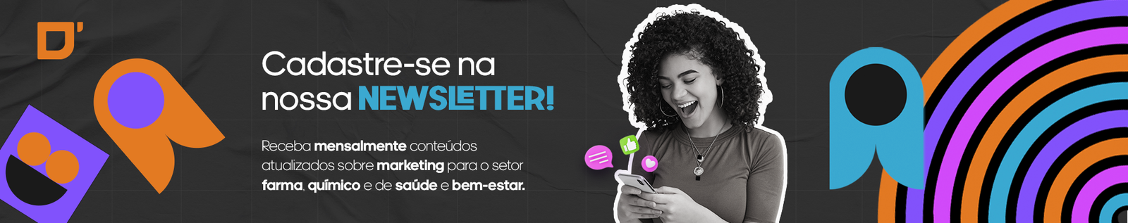 Cadastre-se na nossa newsletter